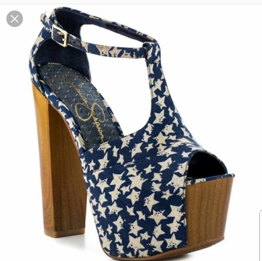 Jessica Simpson Dany Star Platform Heel